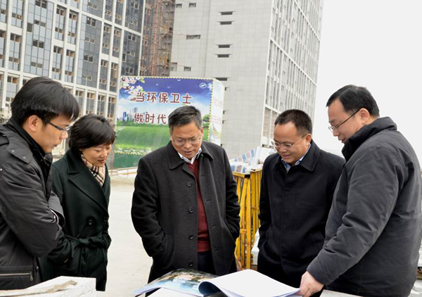 省供销社马柏伟主任调研考察集团公司在余杭区的投资项目 省供销社马柏伟主任调研考察集团公司在余杭区的投资项目