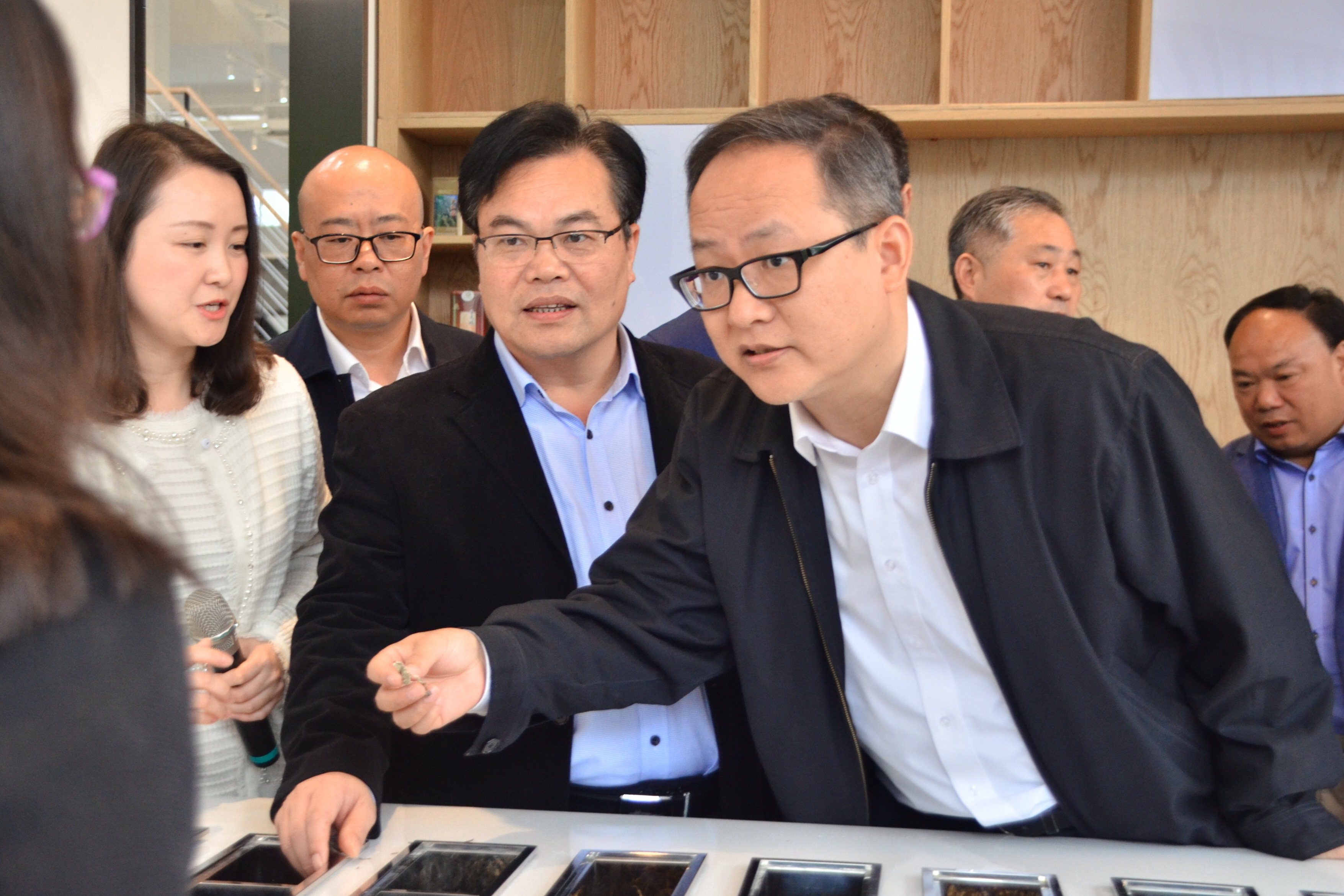 杭州市政府副秘书长张文戈一行考察LD.COM-乐动(中国)特种茶中心 杭州市政府副秘书长张文戈一行考察LD.COM-乐动(中国)特种茶中心