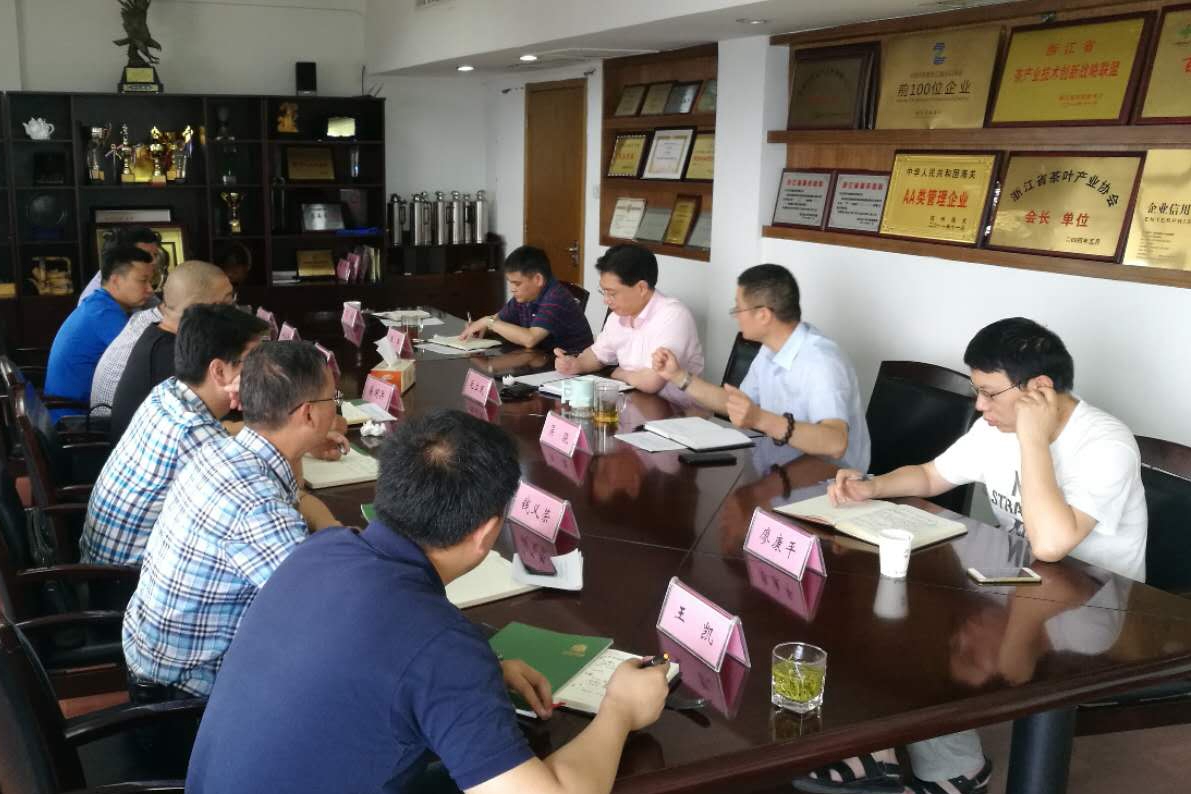 服务白茶产业发展 助力乡村经济振兴 LD.COM-乐动(中国)与安吉溪龙乡达成合作意向