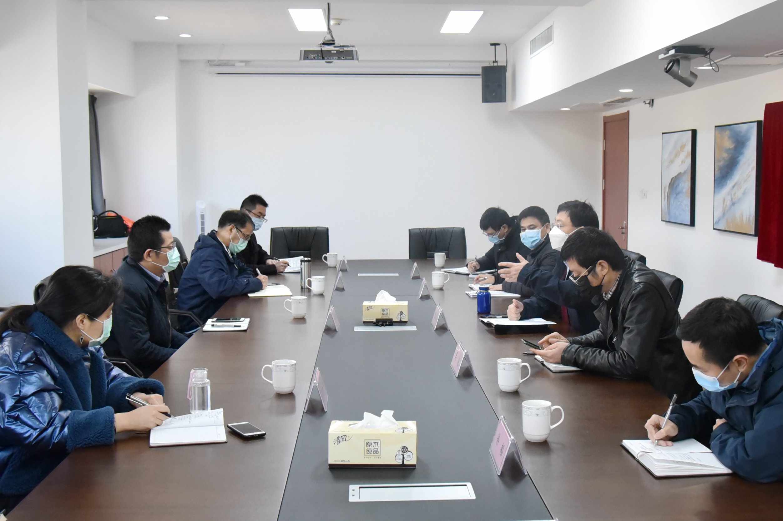 兴合集团赵有国副总裁一行调研LD.COM-乐动(中国)疫情防控工作