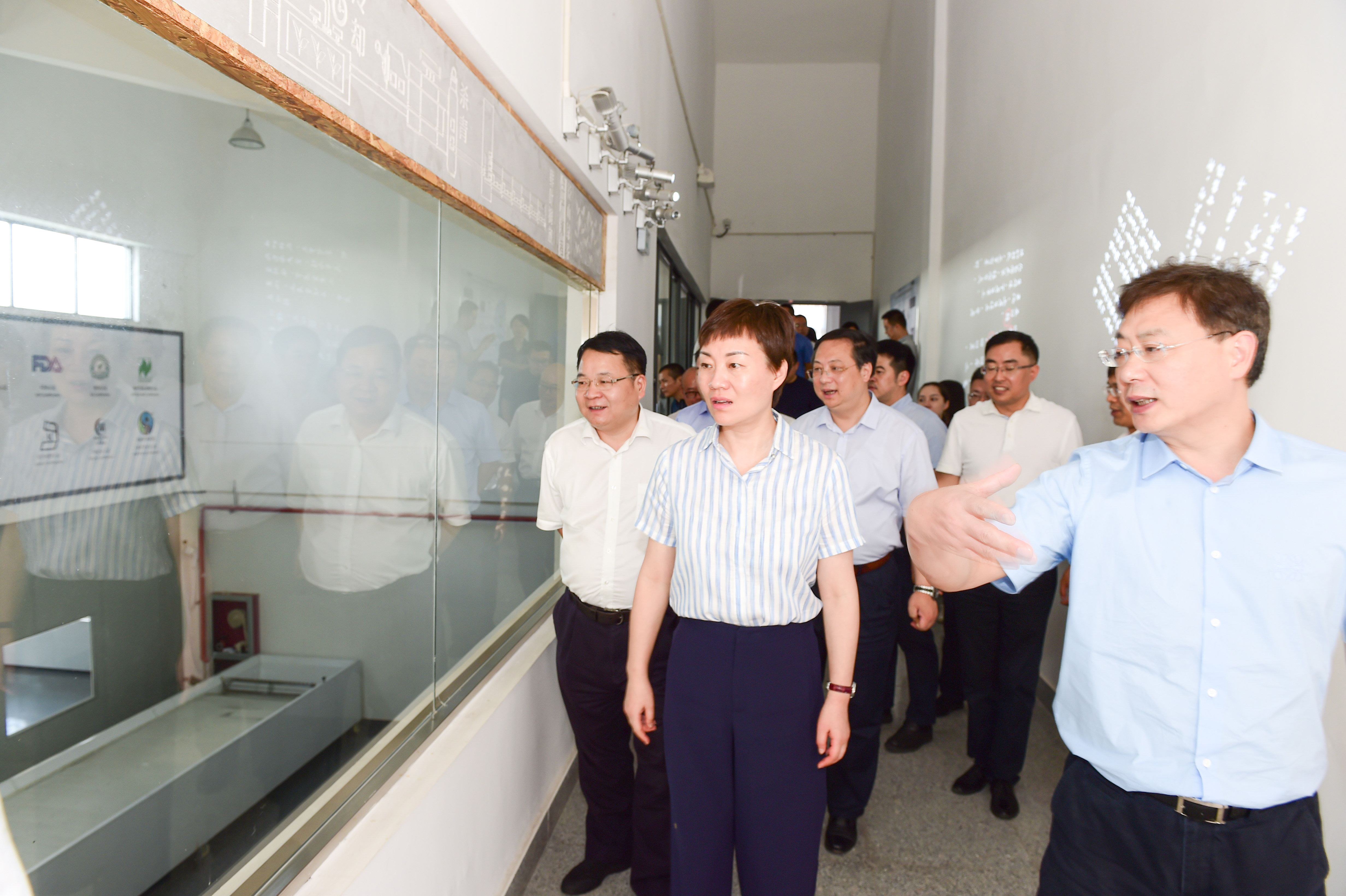 杭州市委副书记佟桂莉考察LD.COM-乐动(中国)特种茶中心