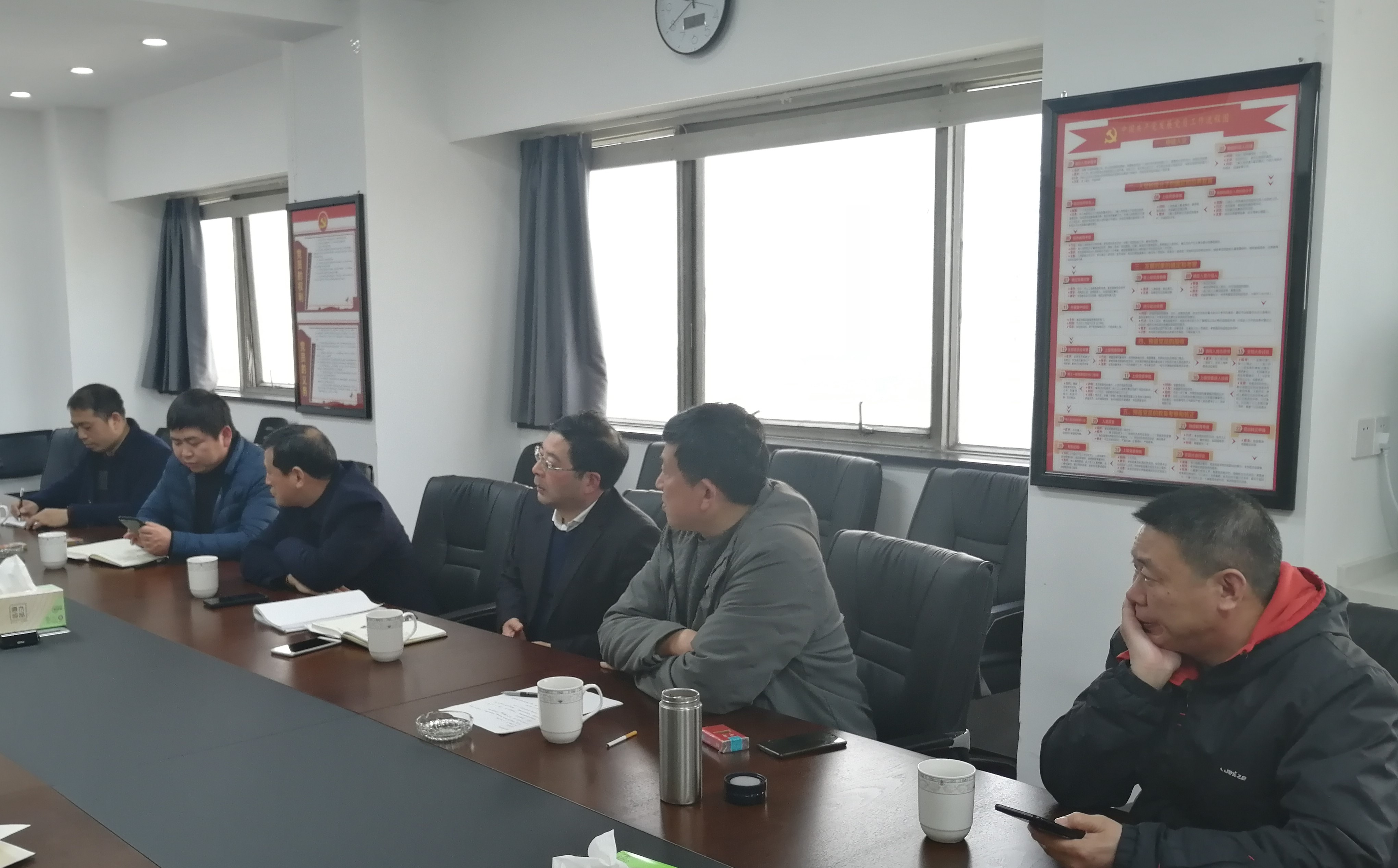 龙游县周中民会长一行莅临LD.COM-乐动(中国)考察交流