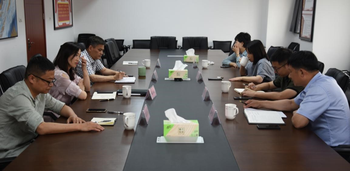 安吉县溪龙乡党委书记夏靓一行莅临LD.COM-乐动(中国)交流“携茶”相关工作