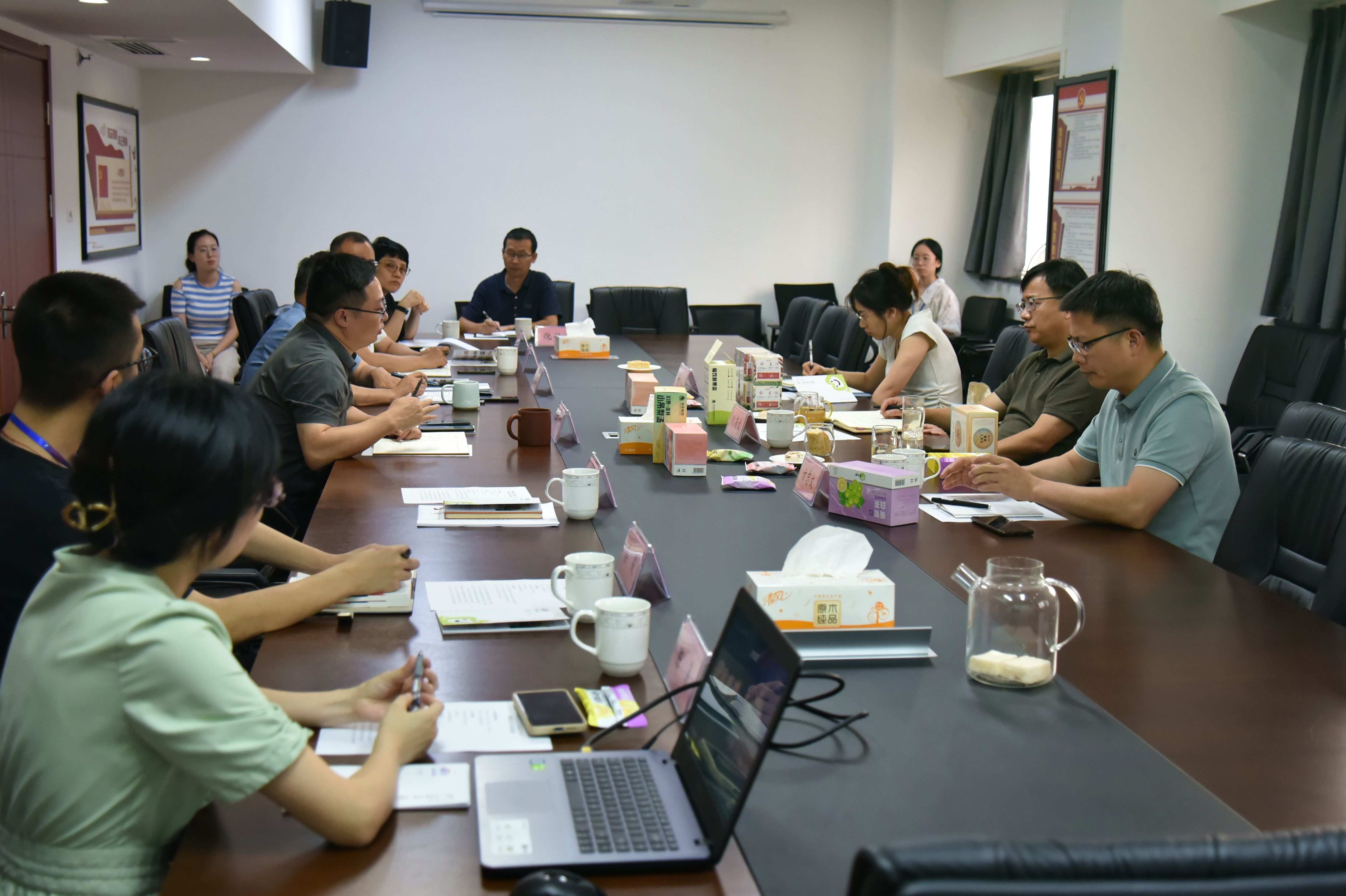 省供销社理事会副主任沈省文赴LD.COM-乐动(中国)调研 省供销社理事会副主任沈省文赴LD.COM-乐动(中国)调研