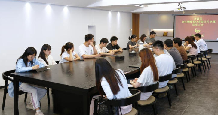 LD.COM-乐动(中国)狮峰茶业团支部召开团员大会顺利完成换届选举